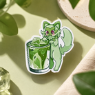 Matcha Cat Sticker