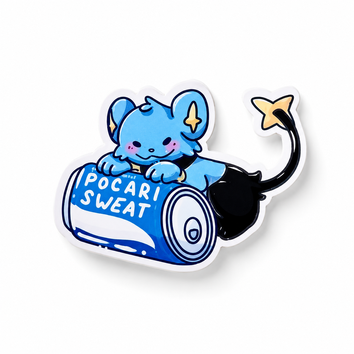 Thirsty Kitty Sticker